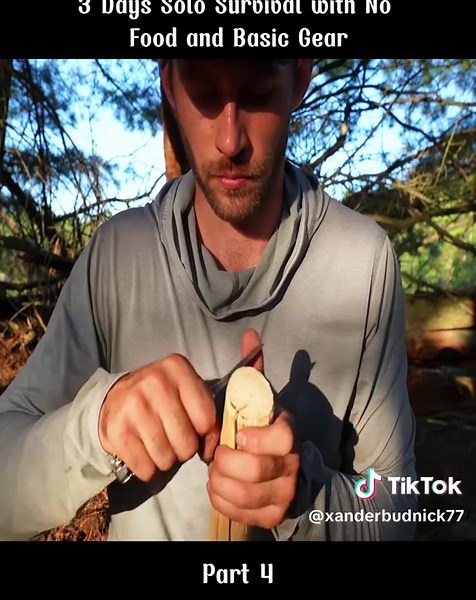 3 Days Solo Survival with No Food and Basic Gear #solo #Survival #food #basic #viral