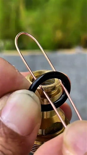 easy way to install rubber gaskets on pipes #diy #tips #tricks