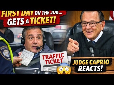 Traffic Reporter Gets Ticket on First Day | Judge Frank Caprio Funny Court Moment