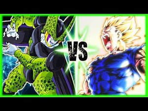Perfect Cell Vs Majin Vegeta Part 3