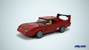 LEGO MOC-86045 Dodge Charger Daytona - Fast & Furious 6 (Speed Champions 2021)