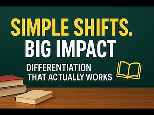 Differentiation That Works: Simple Shifts, Big Impact (Carol Ann Tomlinson Strategies)