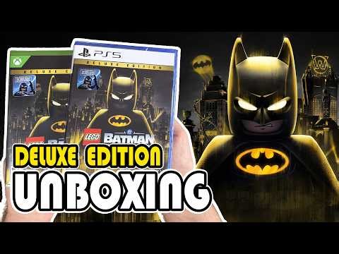 Lego Batman: Legacy of the Dark Knight Deluxe Edition (PS5/XSX) Unboxing