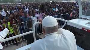 Pope appeals for peace at South Sudan mass
