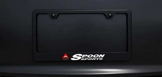 Spoon Sports JDM Japanese Style License Plate Frame Black Metal - Etsy Canada