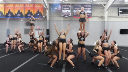 5 days until NCA🤘🏻 #fypシ゚viral #NCA #midnight #cheer #stunt | cheer stunts