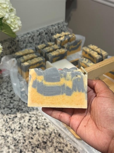 Tiger - Turmeric & Charcoal Handmade Cold Process Soap Bar – Natural, Small Batch, Babassu Oil, Olive Oil, Castor Oil – Artisan Soap - Etsy