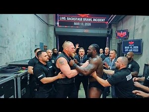 Brock Lesnar Attacks Oba Femi AFTER WWE RAW 3/16/26! WWE News