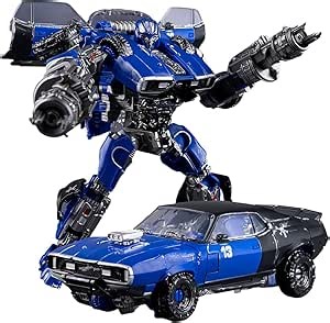 Deformation Robot Action Figure, 6.4-Inch Deformation Toy Car Model with Accessories, for Kids Boys Girls