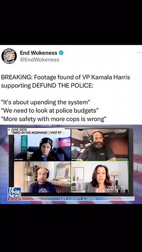 Rogan O’Handley | She does not want this video circulating around. What a shame that we posted it! Defunding the police is the single dumbest Democrat policy... | Instagram