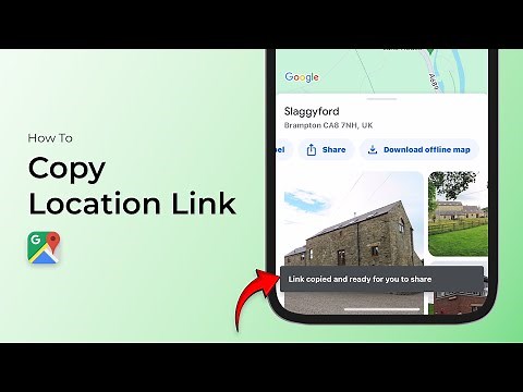 How To Copy Location Link In Google Maps?