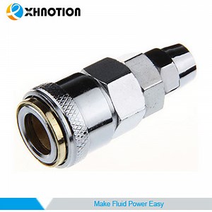 [Hot Item] Nitto Style Quick Coupler Air Hose Socket Ball-Locking Mechanism Nut for Hose Coupling