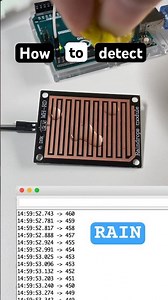 Building a Rain Detection Machine with Arduino and Sensor #arduino #diy #electronics #electrician