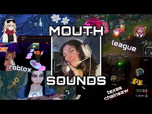 ❗️ASMR 1H+ INTENSE MOUTH SOUNDS❗️w/ Gaming (wet/dry, tongue swirls + sounds, lip licking, kisses)