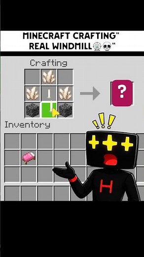 minecraft crafting" Real Wind Mill 🎡💀"