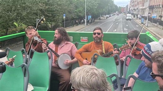 Live with The Dubliners Encore on the Ballads on Board DoDublin Bus Tour | Dublin Live