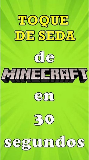 El mejor encantamiento para la obtener bloques decorativos en Minecraft - Toque de seda(Silk Touch)