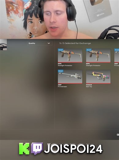 CS2 Trade-up Luck: Streamer Highlights