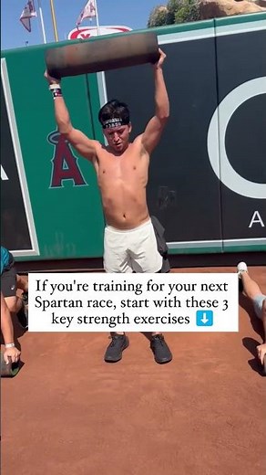 ➡️ Follow @fitness.on.fire for more Spartan race training tips. #spartanfocussed #strengthworkout