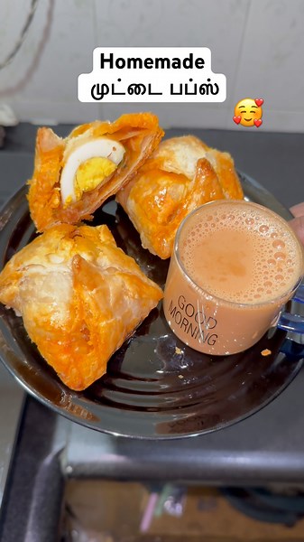 🥰 Home made Egg Puffs #shorts #short #funny #comedy