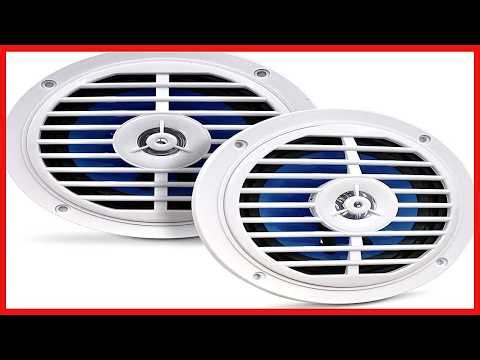 Durable 5.25” Waterproof Marine Speakers with 100W Power – Perfect for Boats and Off-Road Vehicles
