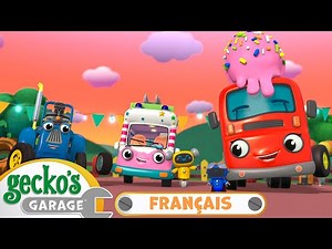 camion de crème glacée | Le Garage de Gecko｜Camions pour enfants