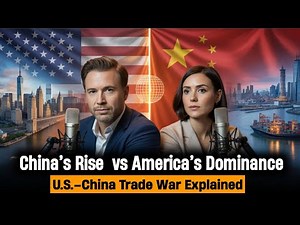 China’s Economic Rise vs America’s Dominance | U.S.–China Trade War Explained | The English Globe