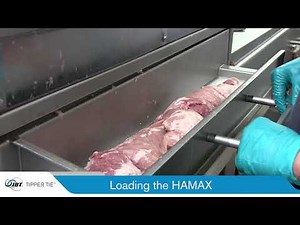 TIPPER TIE SVU6800 and HAMAX Whole Muscle stuffer. VISCOFAN GLOBUS AUSTRALIA.