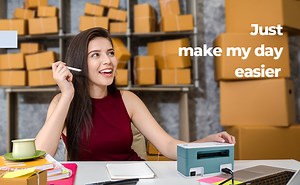 Watch Shipping Label printer 4x6 on Amazon Live