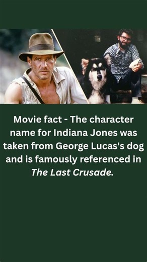 Movie facts/trivia- Indiana Jones