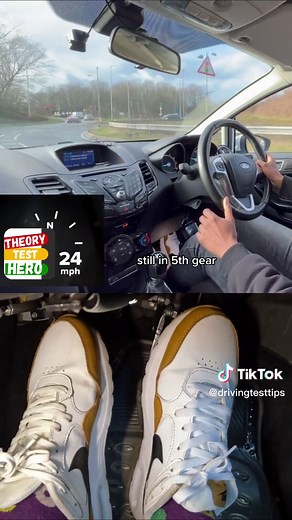 Is this how you gear down from 5th gear? #drivingtips #drivinglicense #drivingtest #drivinglessons