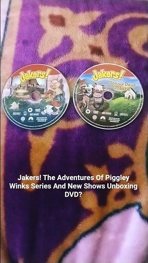 Jakers! The Adventures Of Piggley Winks Series And New Shows Unboxing DVD? 📀🐷🐮🦆👨‍🌾🐑🥧🍏🍎