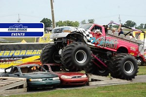 Monster Ford Rigs Take Center Stage at Carlisle Truck Nationals