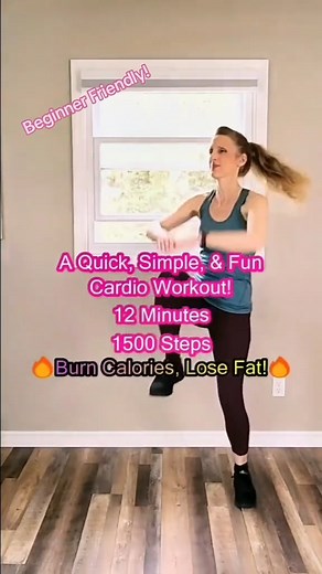 Quick & Simple Low Impact Cardio! 1500 Steps! Try this 12-minute cardio workout: https://youtu.be/CVuLLW5oIuw | Enrich Your Life Fitness
