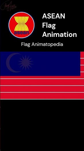 ASEAN Flag Animation