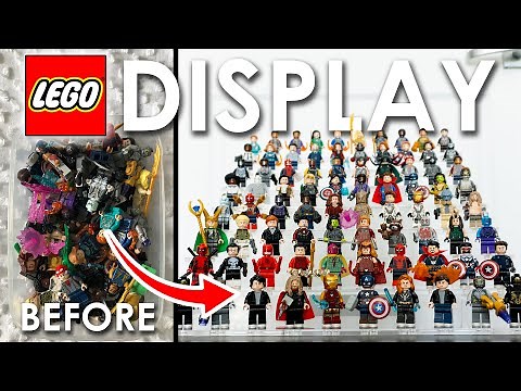 LEGO x IKEA: My Ultimate LEGO Minifigure/Set Display | Wicked Brick Display Review
