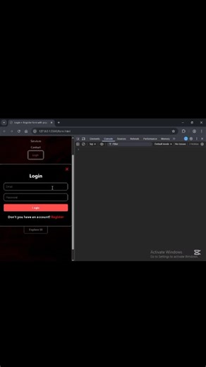 Code & Design Enthusiast💻 on Instagram: "Home Page UI with login button 💻🎵 #webdevelopment #website #project #coding #codinglife #codingreels #code #webdesign #htmlcss #javascript #programming #frontend #uiux #uidesign #reel #reelinstagram #reels"