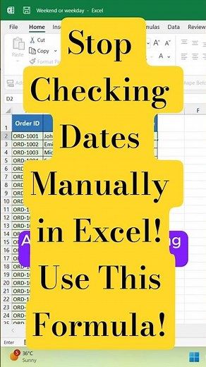 Find Weekend vs Weekday Dates 🧠