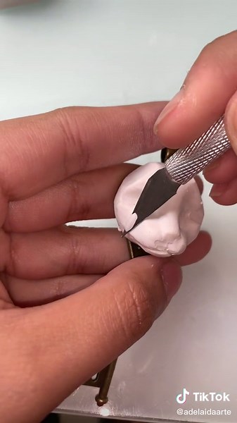 DIY Vintage Cat Sculpture Keychain Tutorial