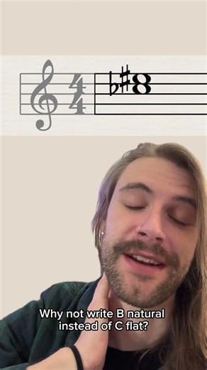 Explaining the necessity of enharmonic notes like E Sharp and C Flat. #musiclessons #musictheory