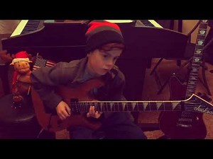 10 year old kid Moses plays Stranglehold