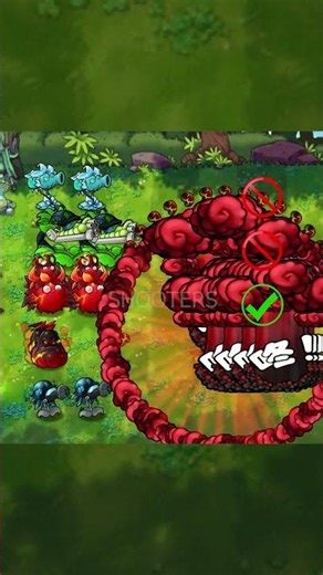 PvZ Fusion 3.7 - Ultimate Plant Teams Vs 100 Doom Autocannon Newspaper Zombies - P6 #shorts #pvz