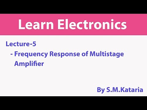 Frequency Response of Multistage Amplifier (Lecture 5)