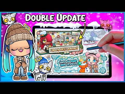 🎮 ALL THE NEW FEATURES in the DOUBLE UPDATE ❄️🍝 Avatar World with Lily and Tofu! ✨