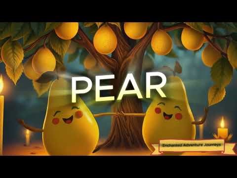 🍐 Pair of Pears | Spell PEAR | Fun Fruit Song for Preschool & Kindergarten Kids