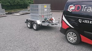 Here's another use for our trailers.. Dust Suppression on construction sites.😍 This one is off down to Cork. www.jdtrailers.ie | J.D Trailers & Machinery LTD