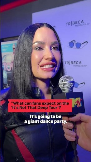 Demi Lovato teases new music at the ‘It’s Not That Deep Tour’