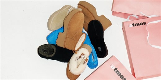 atmos pink が UGG®︎ の2024年秋冬ブーツコレクションを発売