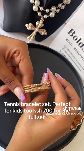 Affordable Tennis Bracelet Set for Kids and Adults