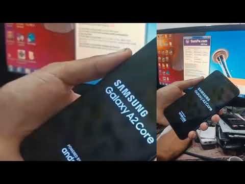 Samsung A2 core frp bypass samfw tool